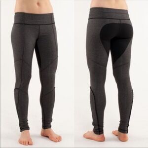 Lululemon Heather Gray Dressage Pant Legging 6